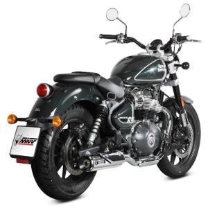 Escape Mivv HR-1 Acero pulido ROYAL ENFIELD SUPERMETEOR 650 2023+