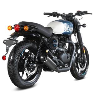 Escape Mivv HR-1 Negro ROYAL ENFIELD METEOR HNTR 350 2022+