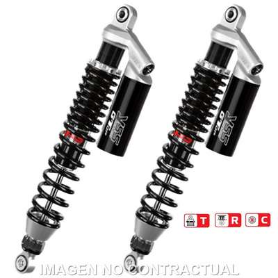 amortiguadores gas con botella husqvarna tc 610