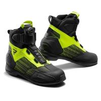 Botas de moto CORE Rebelhorn Negro-Amarillo Flúor