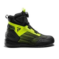 Botas de moto CORE Rebelhorn Negro-Amarillo Flúor