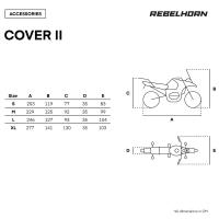Funda exterior para moto Cover II Rebelhorn