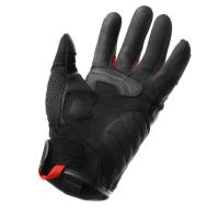 Guantes de moto Rebelhorn Core Negro-Rojo Flúor Mujer