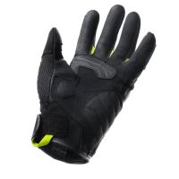 Guantes de moto Rebelhorn Core Negro-Amarillo Flúor Mujer