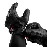 Guantes de moto Rebelhorn Defender Negro-Rojo