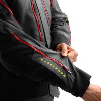 Chaqueta Rebelhorn Hardy 3.0 Negro-Antracita-Rojo