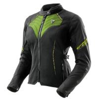 Chaqueta Rebelhorn Jax Mujer Negro-Amarillo Flúor