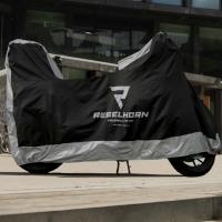 Funda exterior para moto con baúl trasero Cover II Rebelhorn