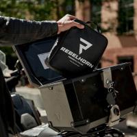 Funda exterior para moto con baúl trasero Cover II Rebelhorn