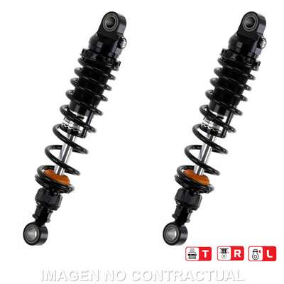 amortiguadores gas black edition harley davidson road king