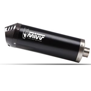 Escape Mivv OVAL negro Suzuki VStrom 1050 20+