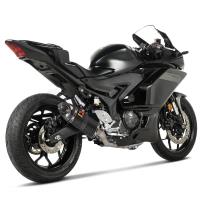 Sistema de escape Akrapovic carbono Yamaha R3 15-
