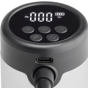 Compresor de bateria recargable por USB