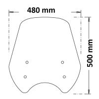Cúpula Isotta Standard ROYAL ENFIELD SUPER METEOR 650 2023-