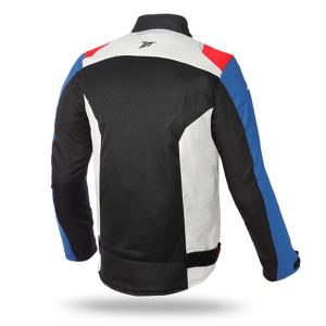 Chaqueta Racing Hombre SD-JR48 negro-azul-rojo