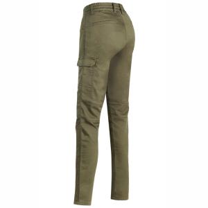 Pantalon mujer moto Teide verde bosque