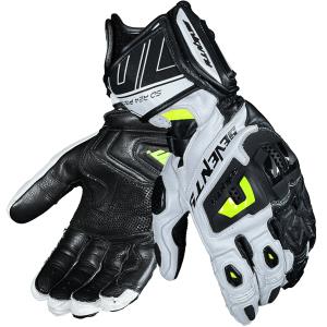 Guantes racing SD-R24 Blanco / Fluor