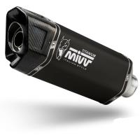 Escape mivv sr-1 titanio negro Triumph Street Triple 765 R 25+