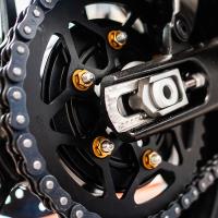 Kit 6 Tuercas de corona M8X1,25