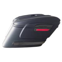 Alforjas rígidas custom Vramack Seven HL embellecedor negro