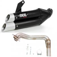 Escape acero negro Ixil L3XB Suzuki GSX-8 S/R 23+