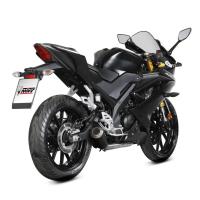 Escape completo Mivv MK3 carbono Yamaha MT/R 125 19+