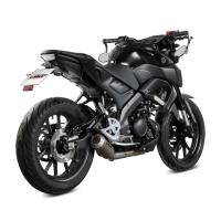 Escape completo Mivv MK3 acero Yamaha MT/R 125 19+