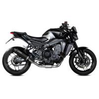 Escape completo Mivv AK-1 acero negro Yamaha MT-09 24+ / R9 25+