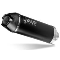 Escape completo Mivv AK-1 acero negro Yamaha MT-09 24+ / R9 25+