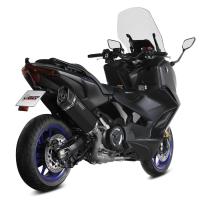Escape completo Mivv SR-1 acero negro Yamaha T-MAX 560 25+