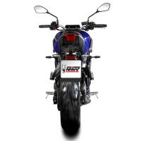 Escape completo Mivv X-M5 acero negro Yamaha MT-07 25+