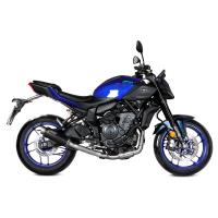 Escape completo Mivv GP PRO acero negro Yamaha MT-07 25+