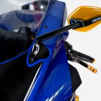 Adaptadores espejos Barracuda para Yamaha YZF-R6 17-22