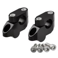 Alzas para manillar de 28 H20mm negro