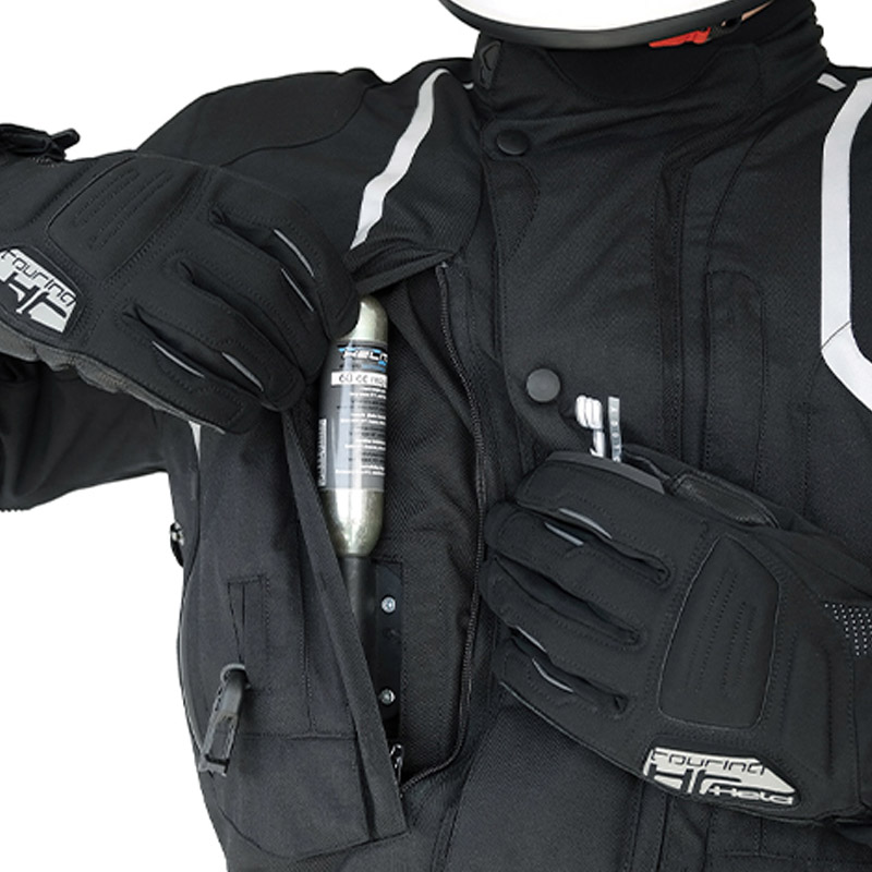 Chaqueta Airbag Touring negra Helite