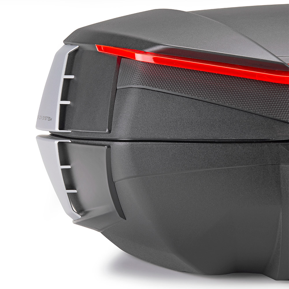 Baul Givi V49N 49L luces rojas