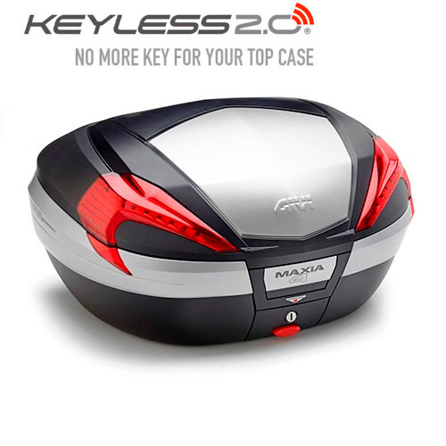 Baul Givi V56N Maxia 4 56L sobretapa aluminio Keyless 2