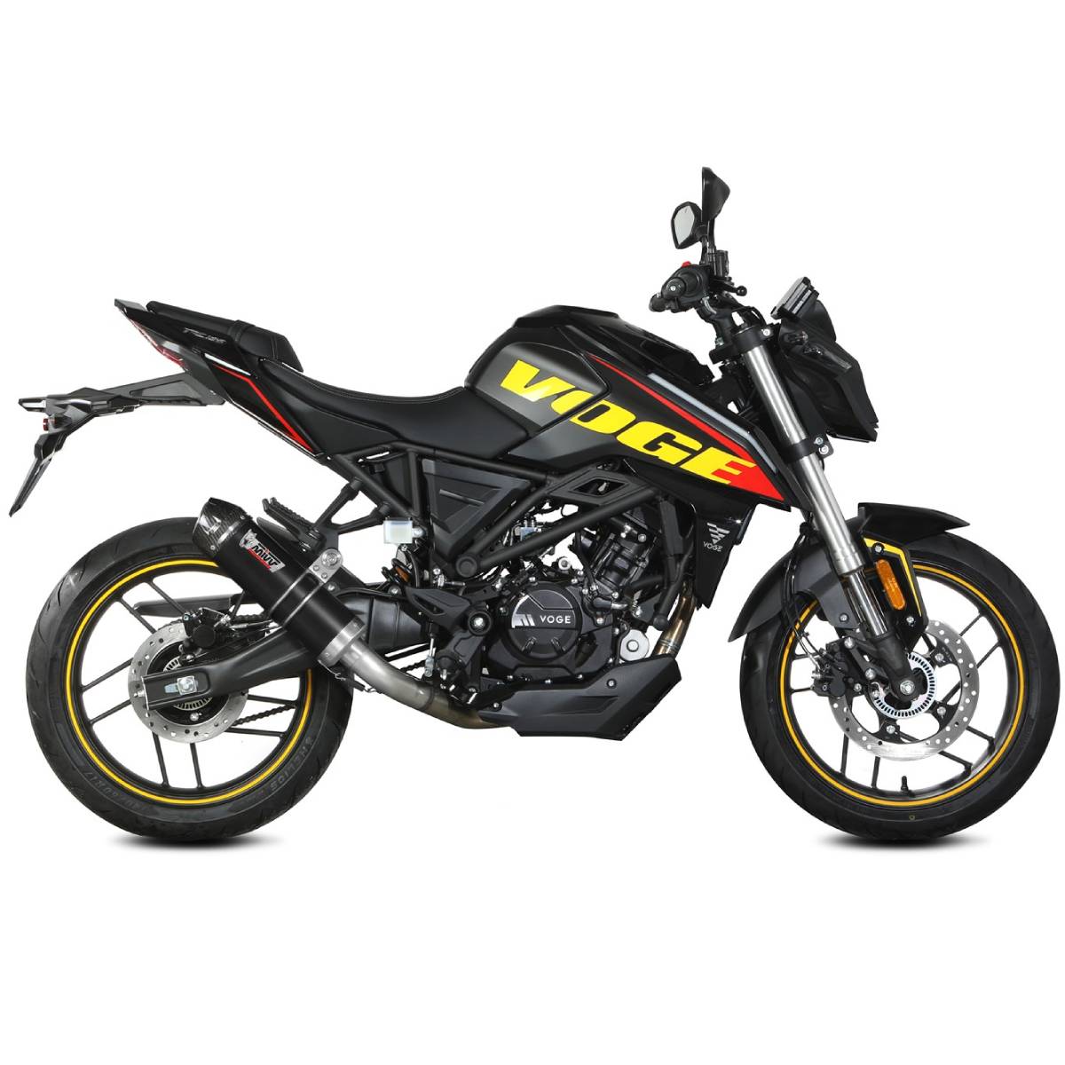 Escape Mivv GP negro Voge Brivido 125 R 2023-2024