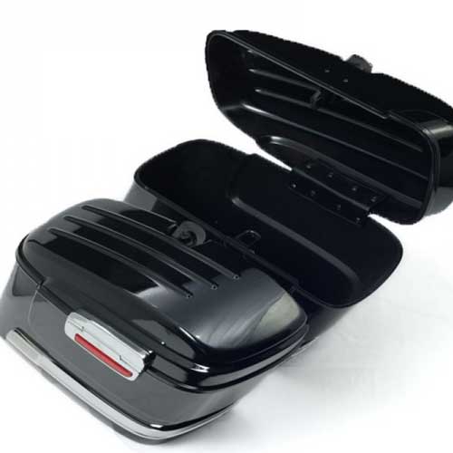 Alforjas rígidas custom Vramack Seven modelo 2