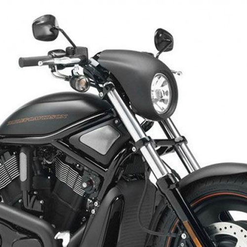 Carenado de cupula cafe-race para Harley Sportster XL y Dyna