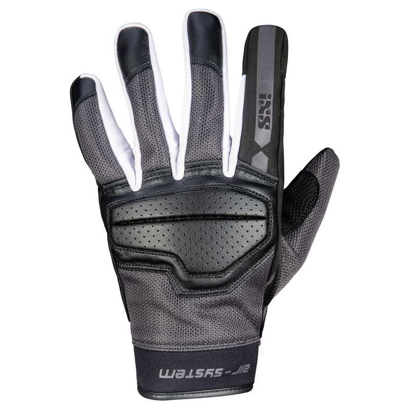 guantes verano ixs classic evo-air negro-gris-blanco
