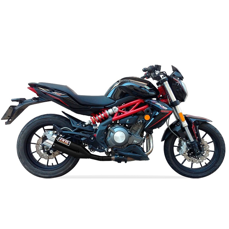 Escape IXIL acero color negro BENELLI BJ 300 GS-BN 302