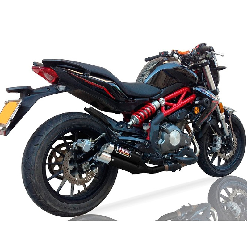 Escape IXIL acero color negro BENELLI BJ 300 GS-BN 302