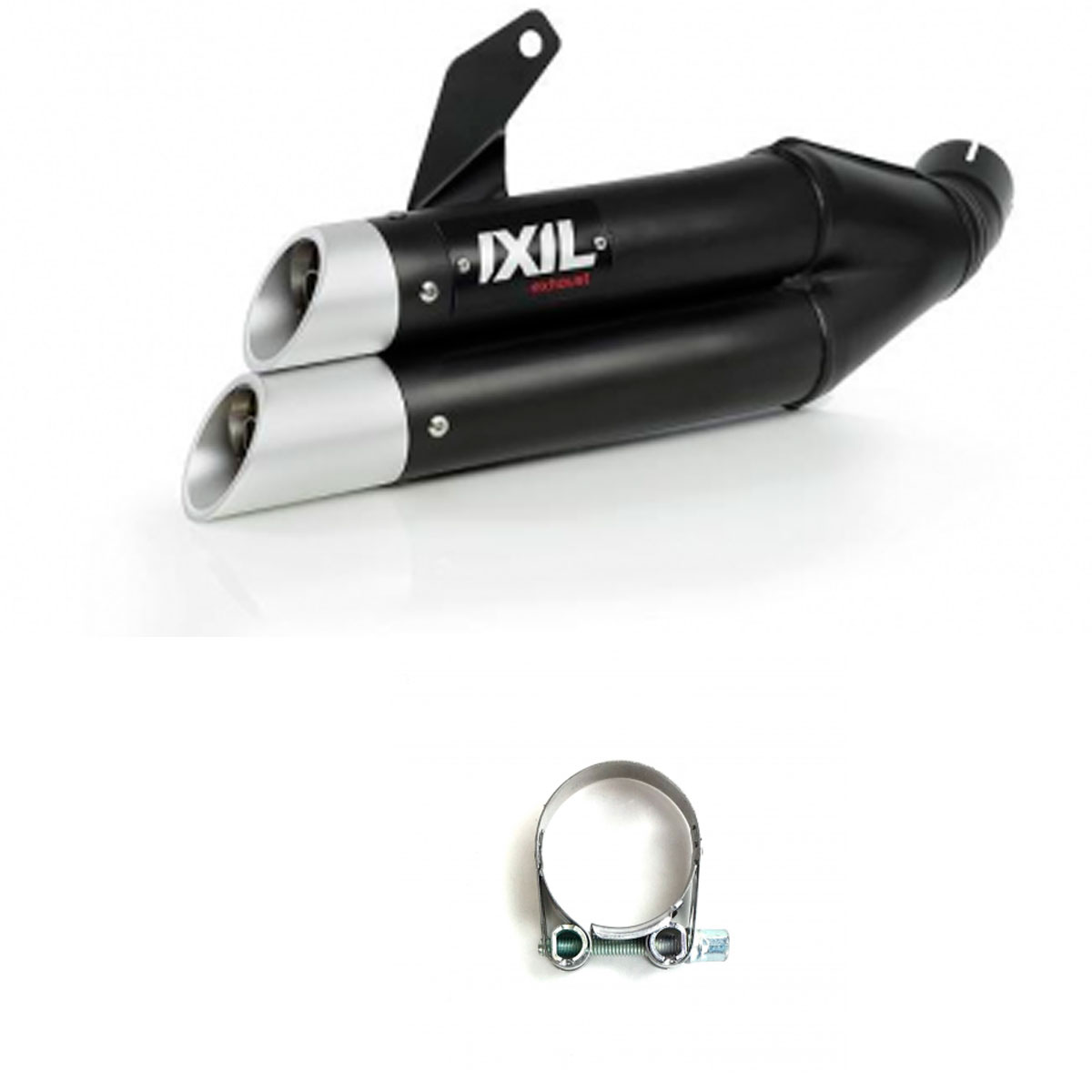 Escape acero negro Ixil L3XB Honda CB750 Hornet 25+