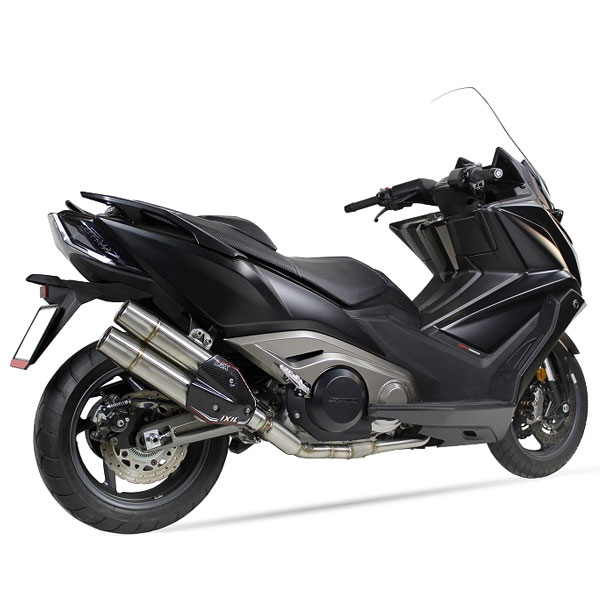 Escape acero L5X  Kymco AK550 Ixil