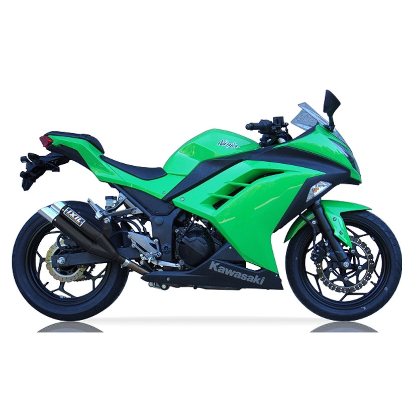 Escape acero Ixil L3XB Kawasaki Ninja 250-300R 13-14 slip on
