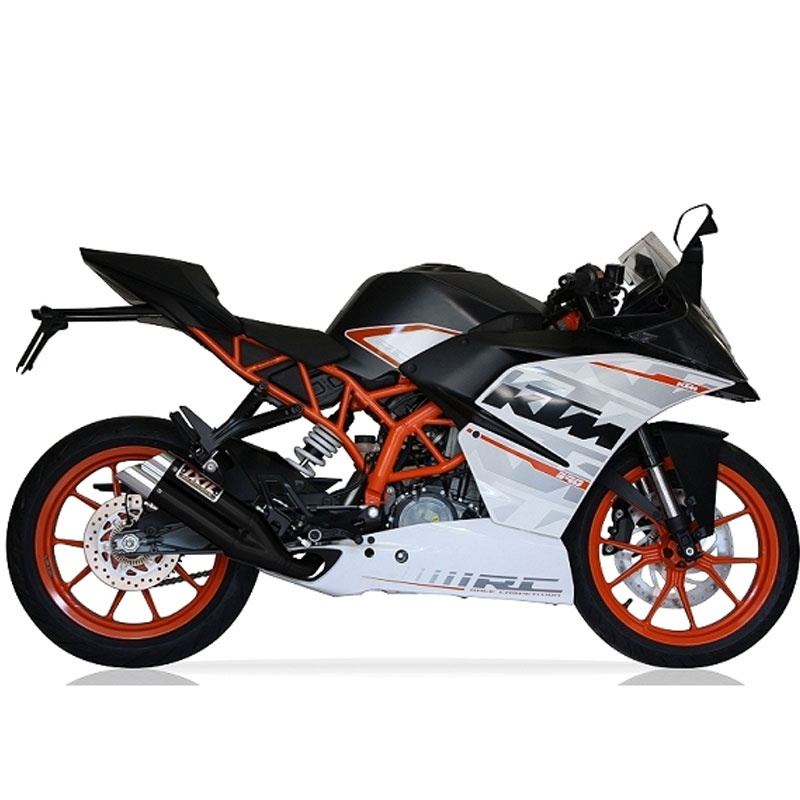 Escape acero negro Ixil L3XB KTM RC390 15-16