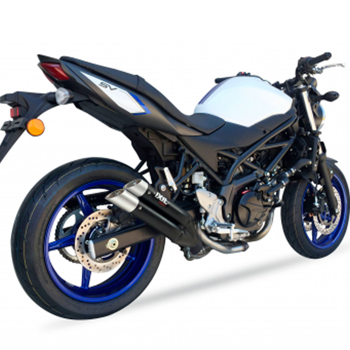 Escape acero negro Ixil L3XB Suzuki SV650 S / X 16+