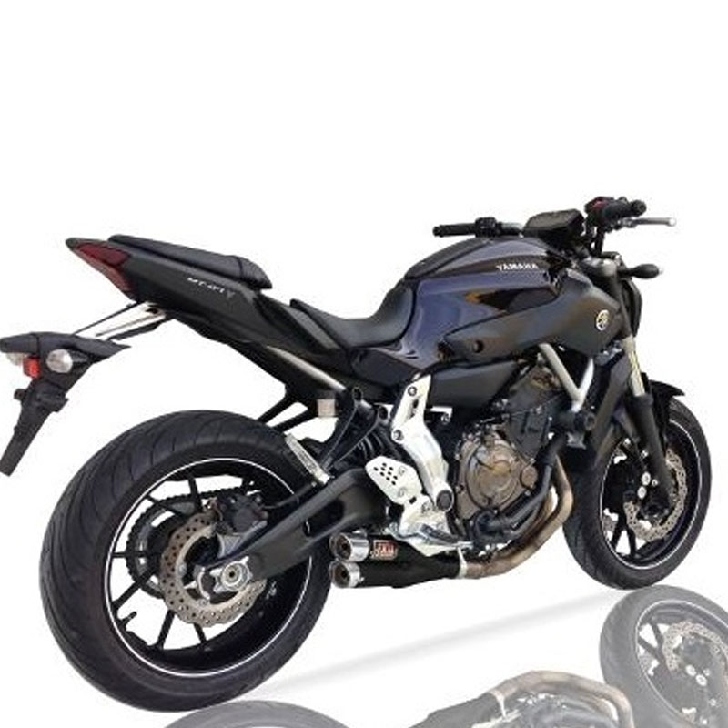 Escape completo acero negro Ixil L3XB Yamaha MT07-Tracer-XSR700