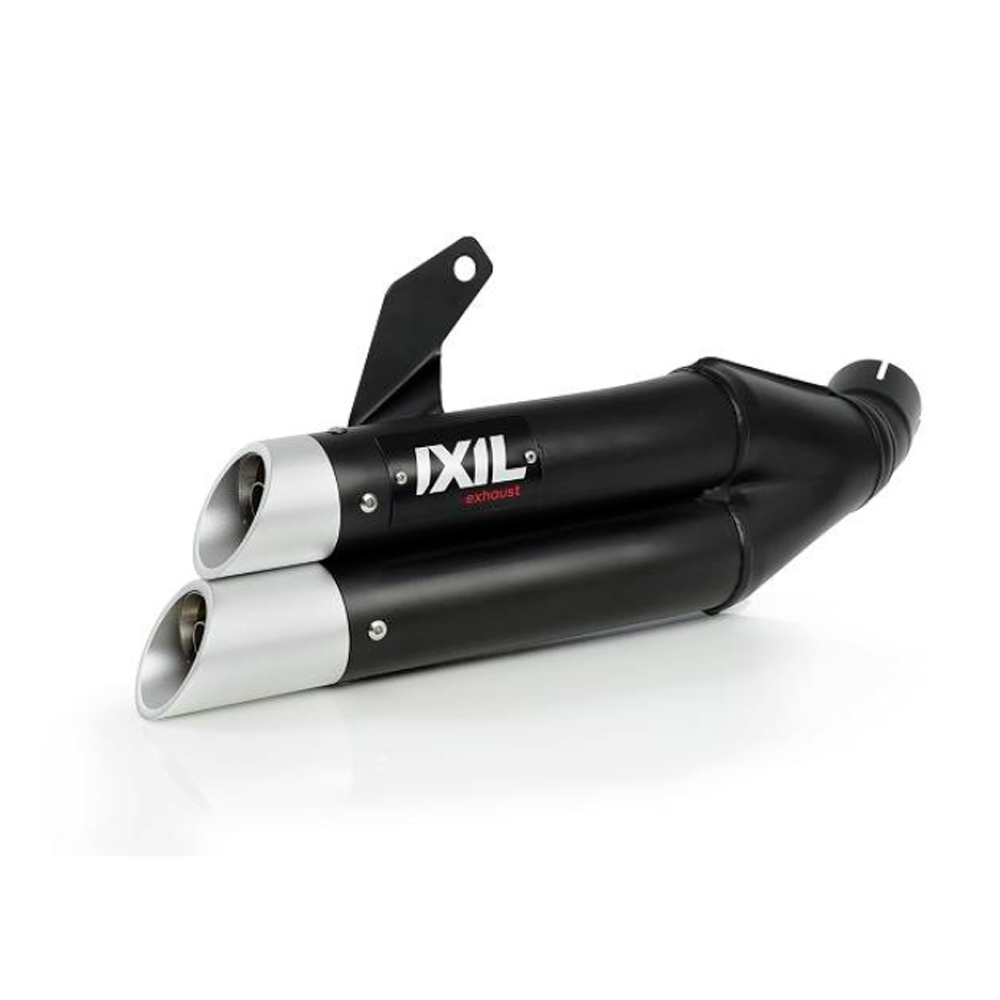 Escape acero negro Ixil L3XB Yamaha MT09 / XSR900-GP 24+
